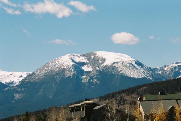 Mountain beyond Dillon Lake