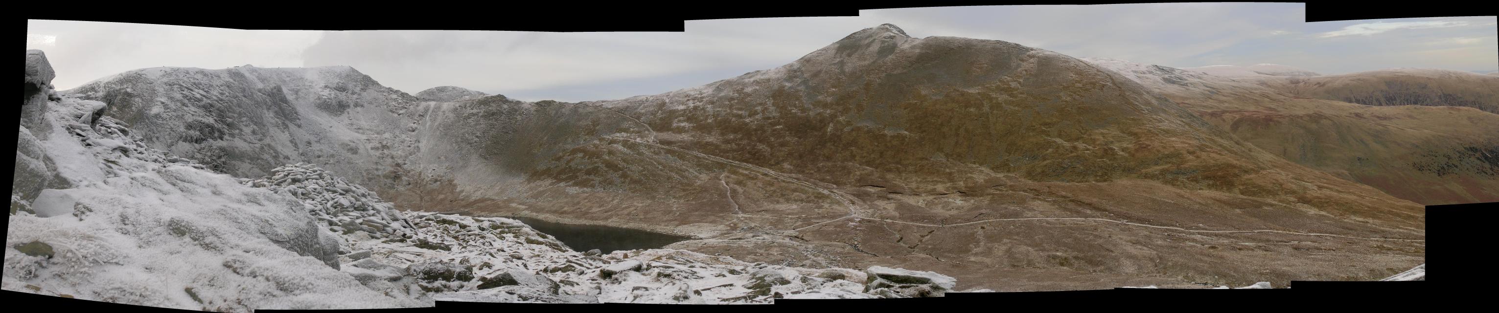 Helvellyn, from Striding Edge