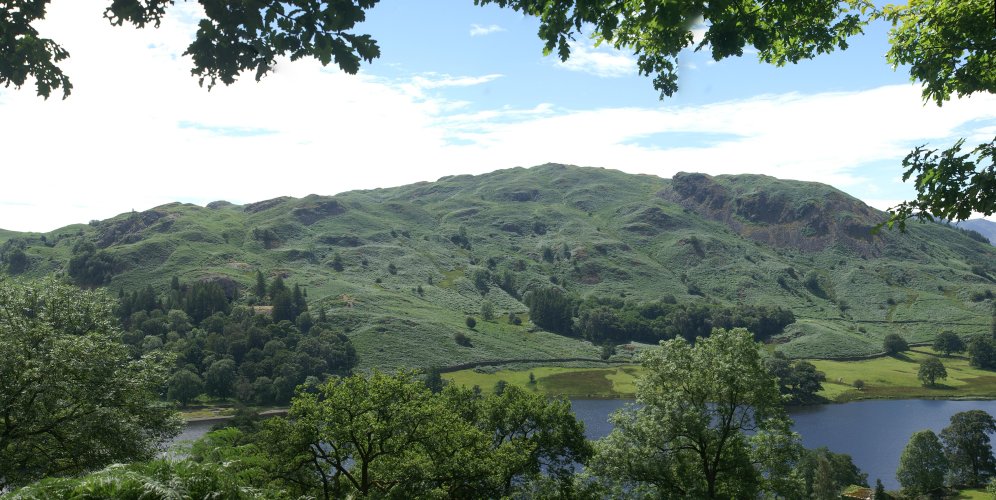 Rydal Water and Loughrigg Fell