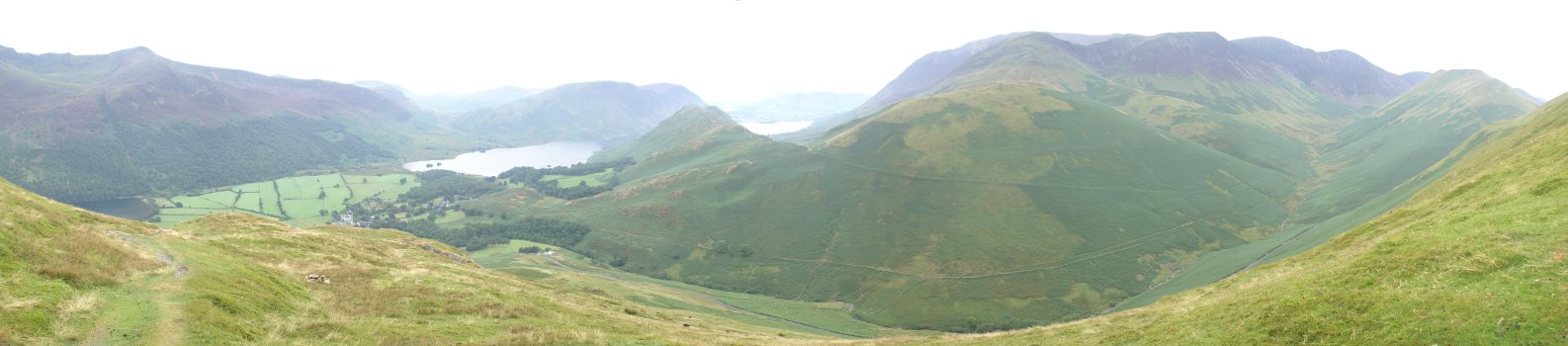Crummock Water and Whiteless Pike from High Snockrigg