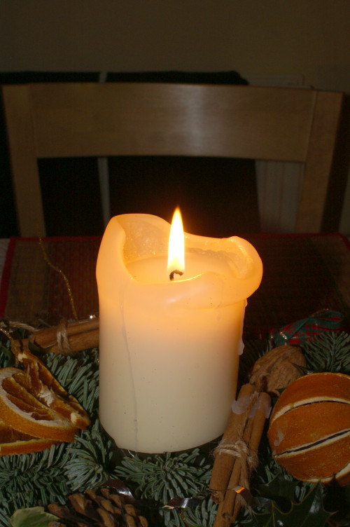 Christmas table decorations