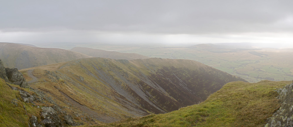 Looking down from the top