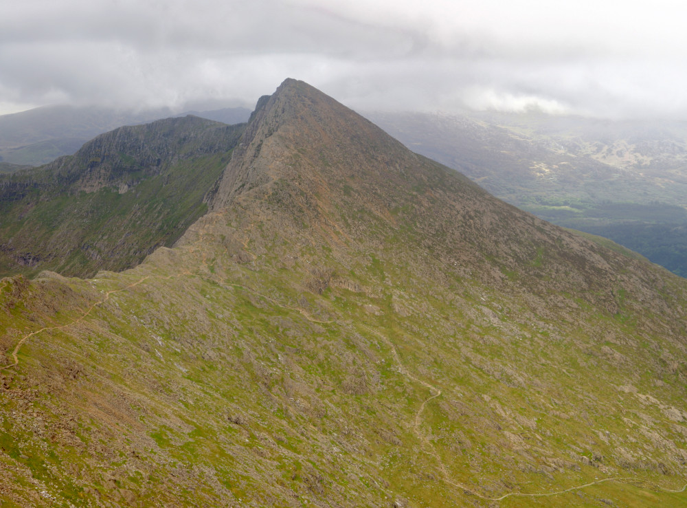 The main ridge of the horseshoe
