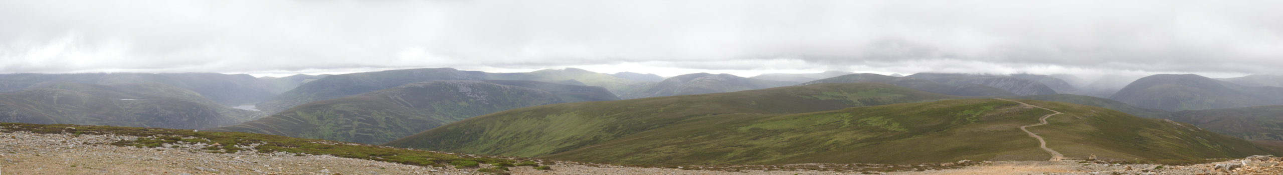 View East and South from Morrone View East and South from Morrone