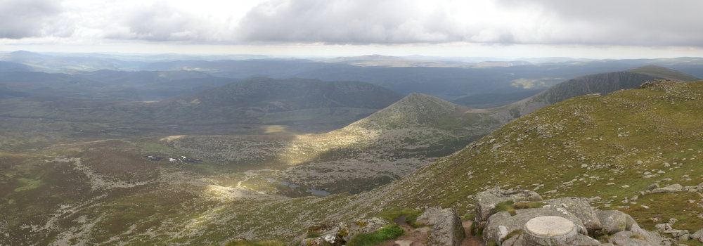 East from Lochnagar