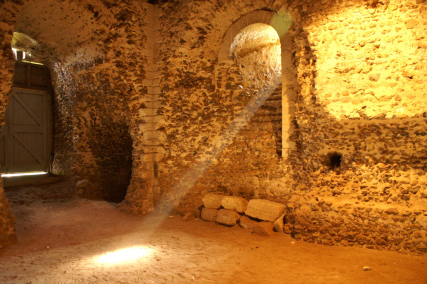 The basement of the castle