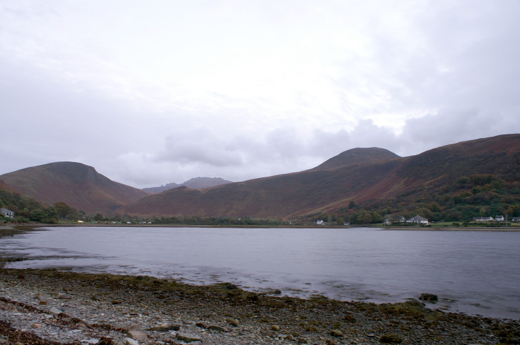 Looking inland from the East shore of Lochranza