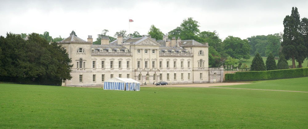 The abbey, three quarter view