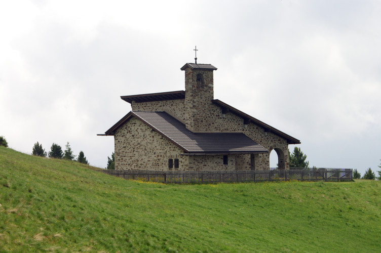 Church at the Plose ski centre