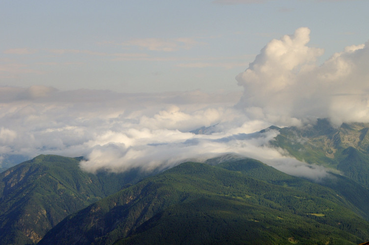 Mountains to the North