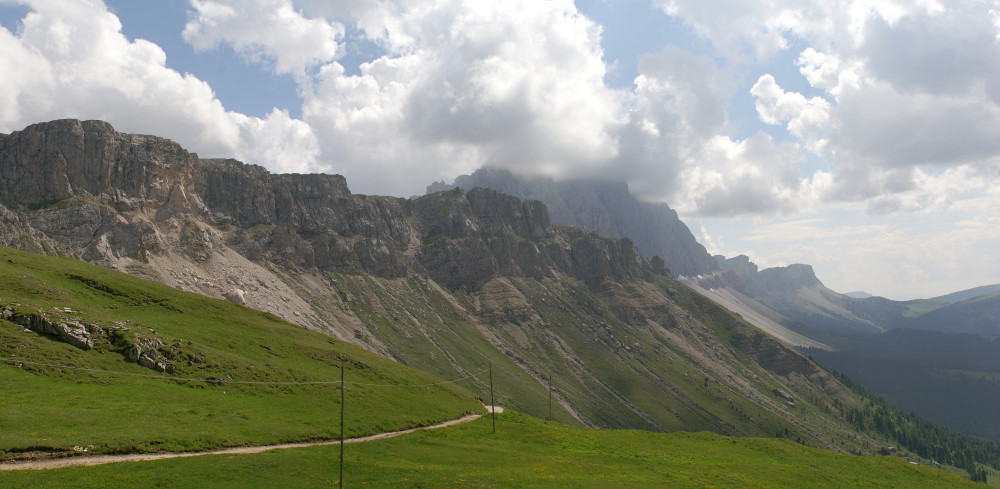 The Odles from the hostel