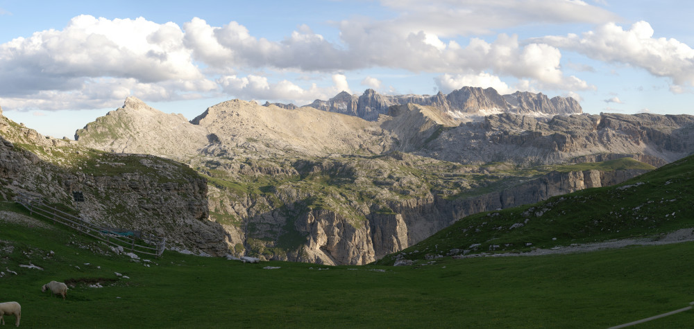 View South from Puez