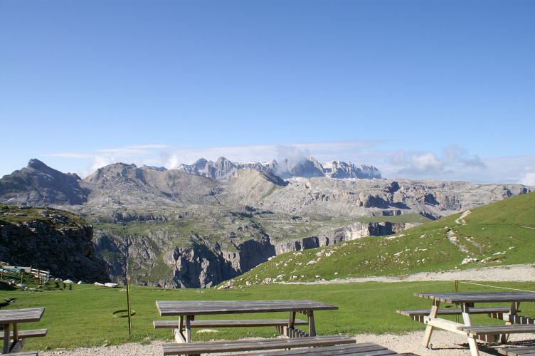 View South from Puez