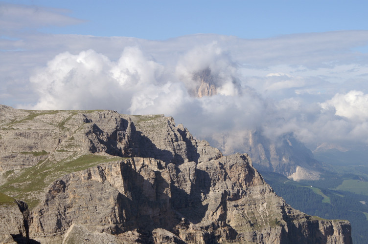 Mountains in the cloud