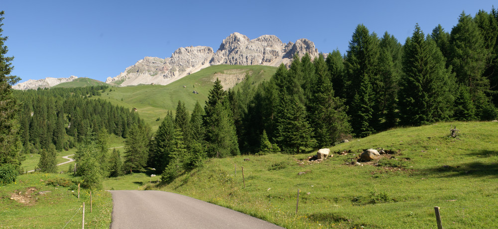 Looking East from near Rifugio Flora Alpina