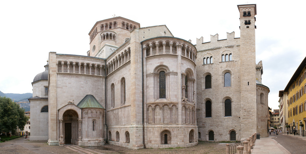 The back of the cathedral