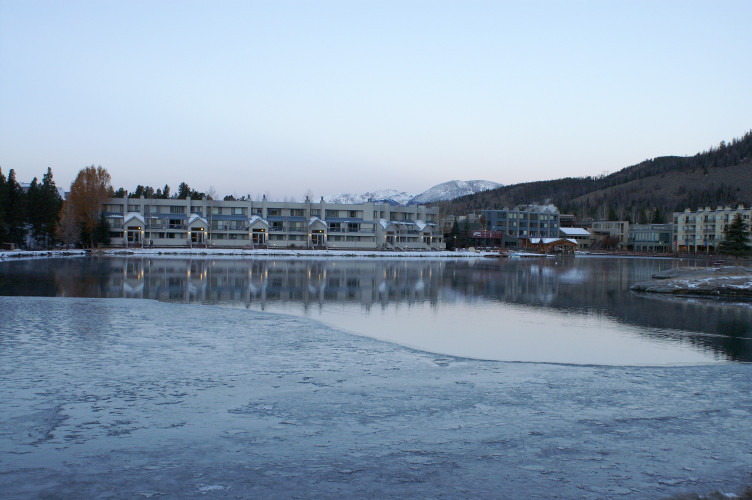 Across the lake Across the lake