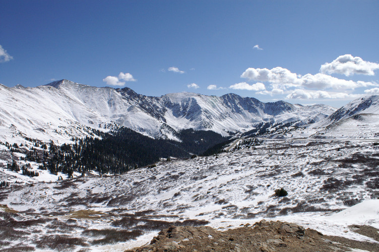 Looking South from Loveland Pass Looking South from Loveland Pass