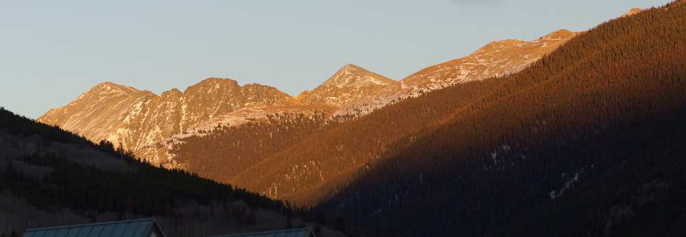 Sunset on No Name Gulch