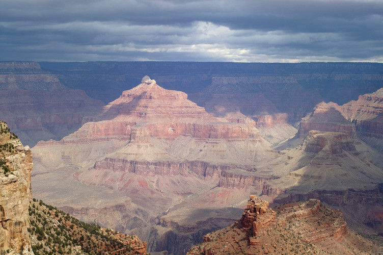Isis Temple, with The Battleship in foreground